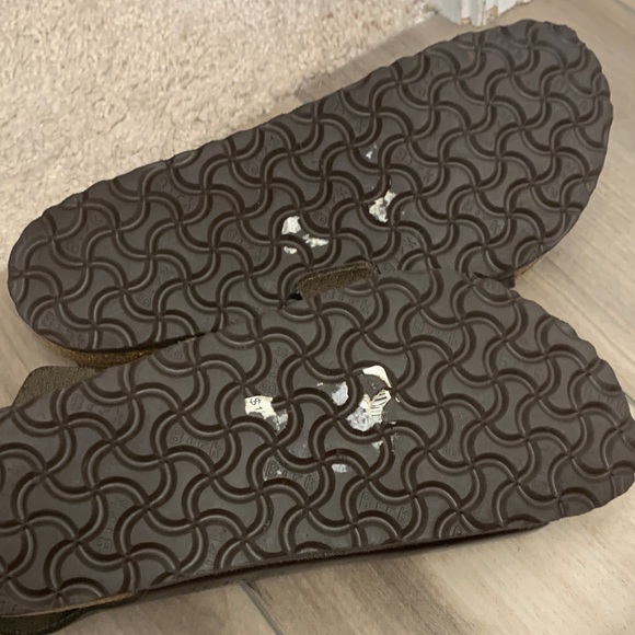 Birkenstock Dark Brown Leather Sandals - Picture 5 of 8